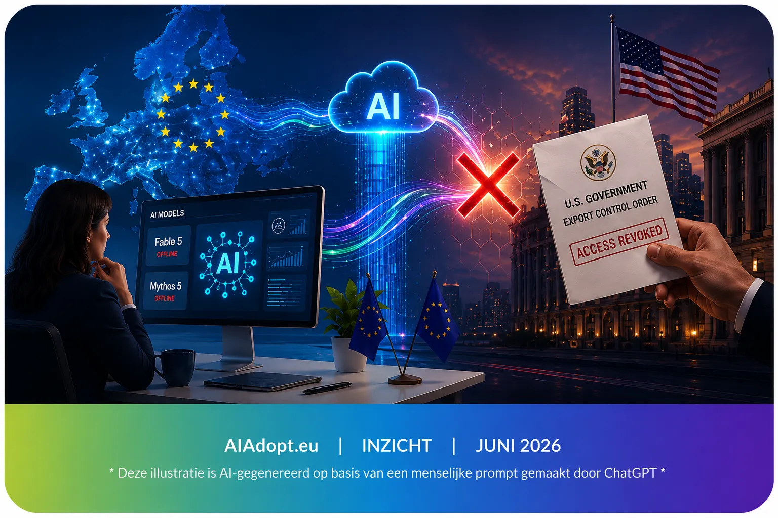 AI-afhankelijkheid: hoe één brief blootlegde hoe kwetsbaar Europa is