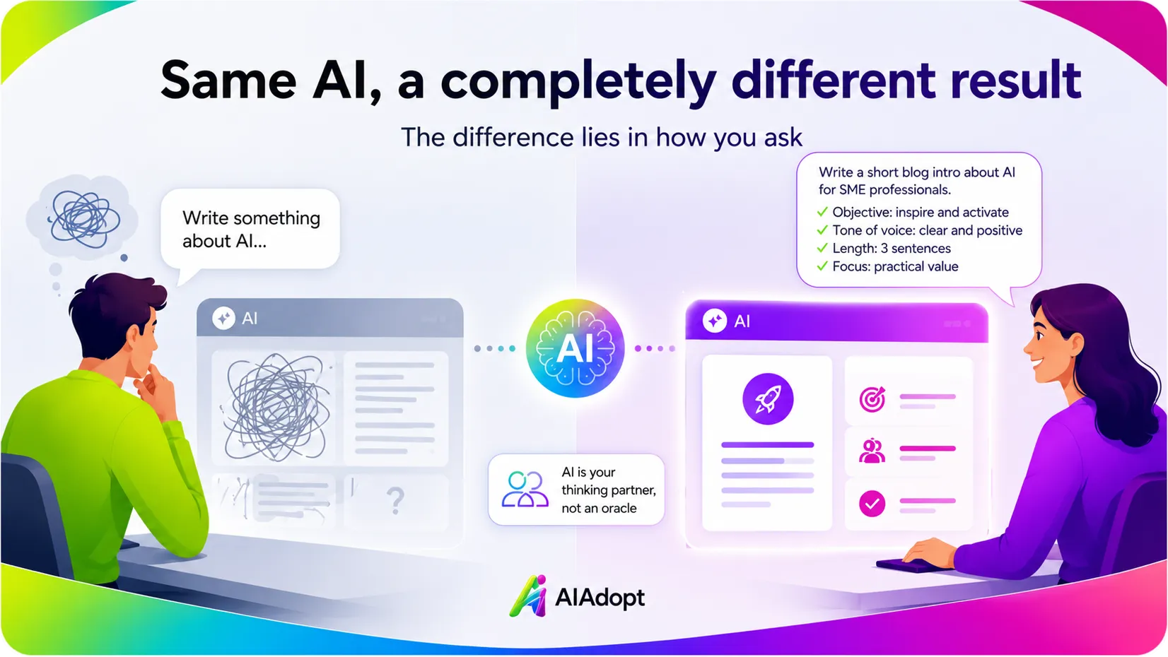 Most people use AI the wrong way. And that's a real shame.
