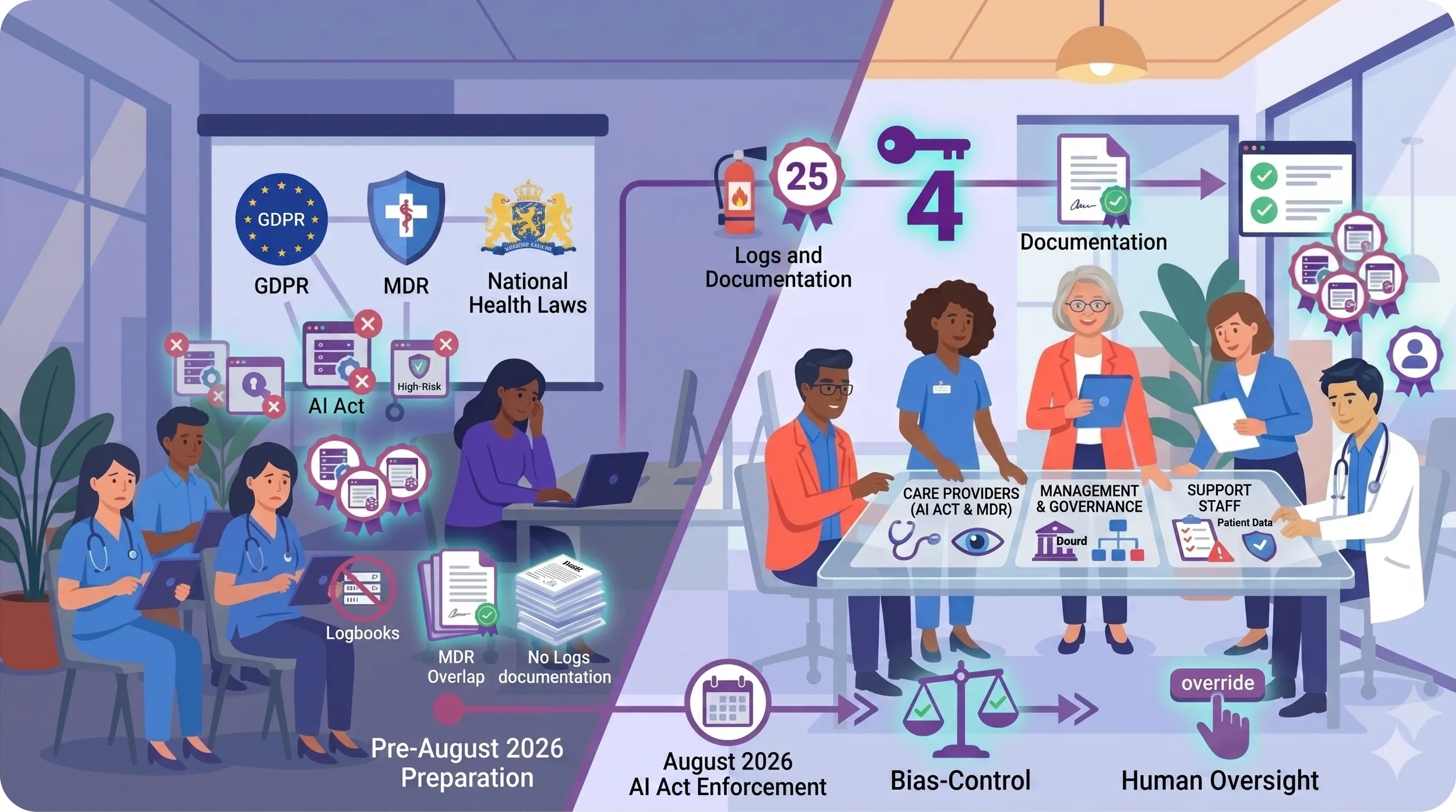 AI in healthcare: what the EU AI Act changes in practice for healthcare organisations