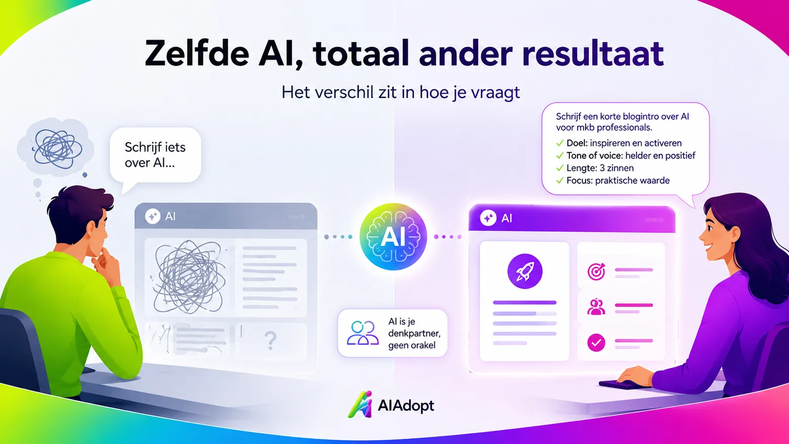 Veel mensen gebruiken een AI verkeerd. En dat is verrekte jammer.