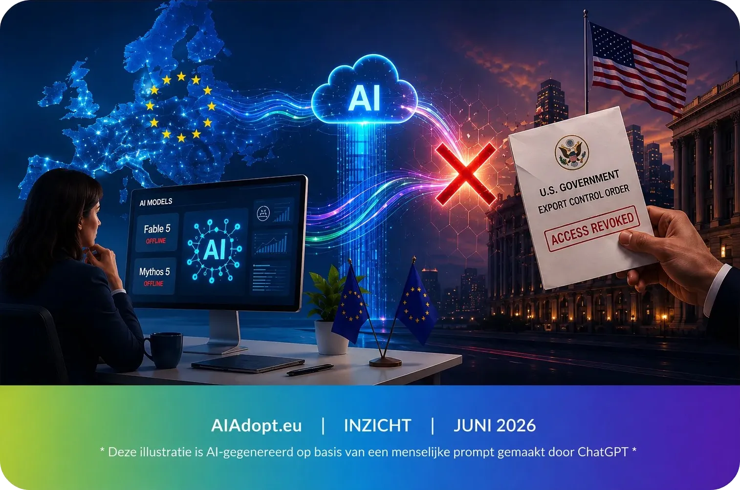 AI-afhankelijkheid: hoe één brief blootlegde hoe kwetsbaar Europa is