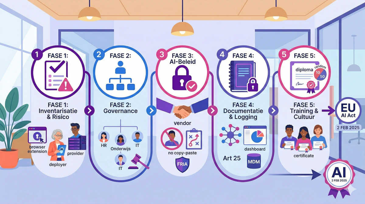 De complete gids: AI-geletterdheid implementeren in je organisatie