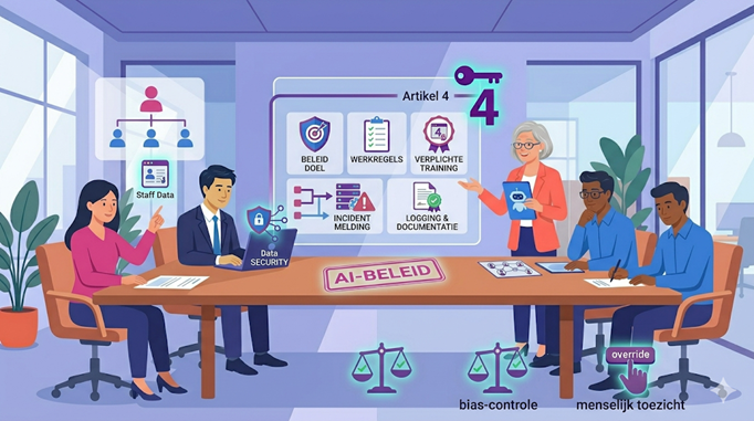 AI-beleid in 2 pagina's: het sjabloon dat u vandaag kunt invullen