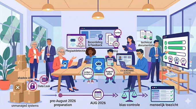 AI in het onderwijs: wat de EU AI Act concreet betekent voor scholen en onderwijsinstellingen