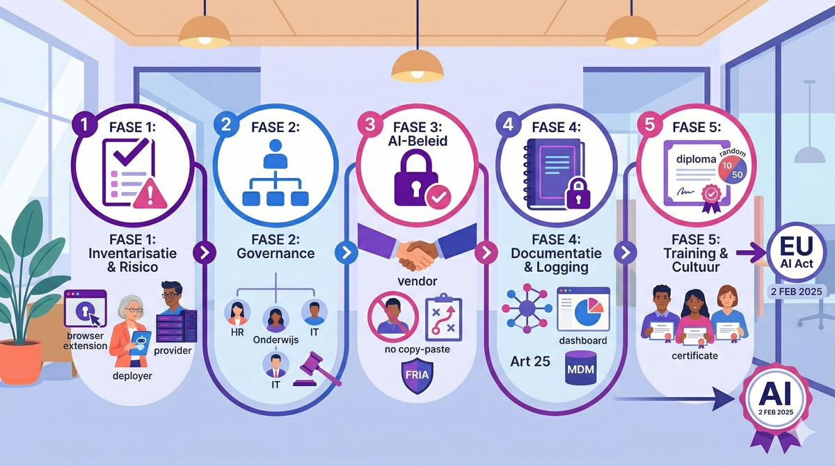 De complete gids: AI-geletterdheid implementeren in je organisatie